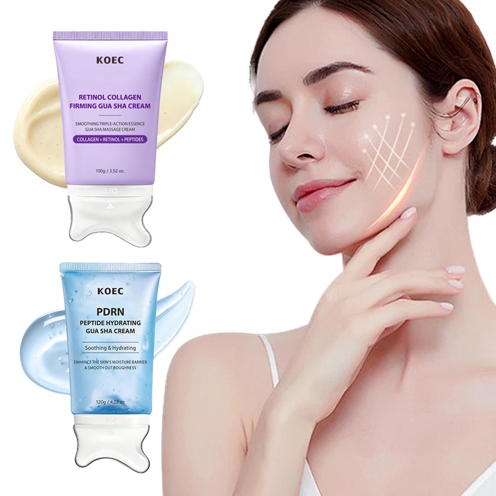 Coenzyme Q10 Cream - Crème de massage Gua Sha double