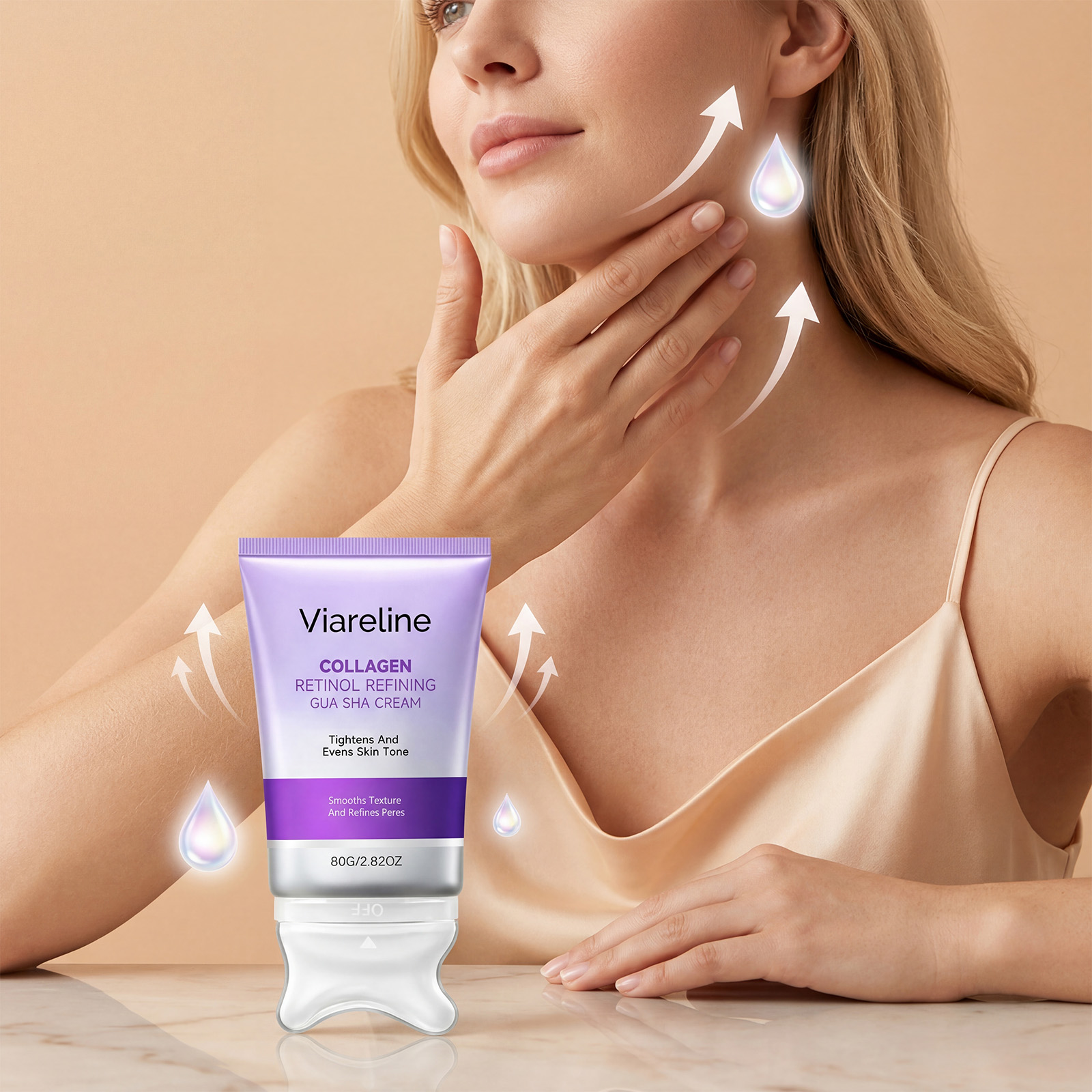 Coenzyme Q10 Cream - Crème Gua Sha au Rétinol et