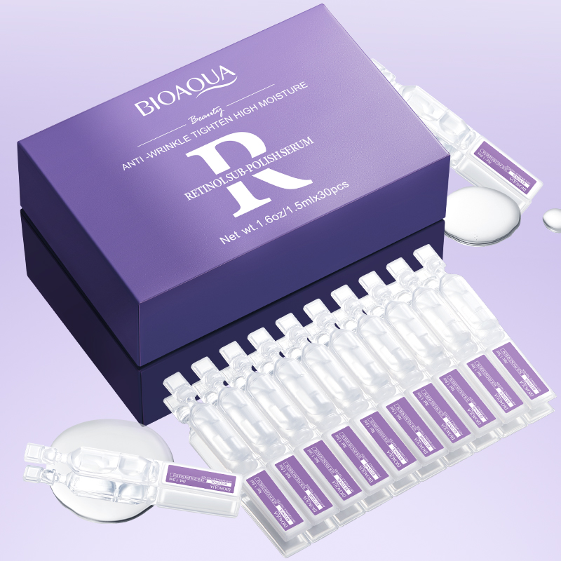 30 pièces BIOAQUA rétinol vita - The Ordinary Serum Hyaluronic Acid avis et prix