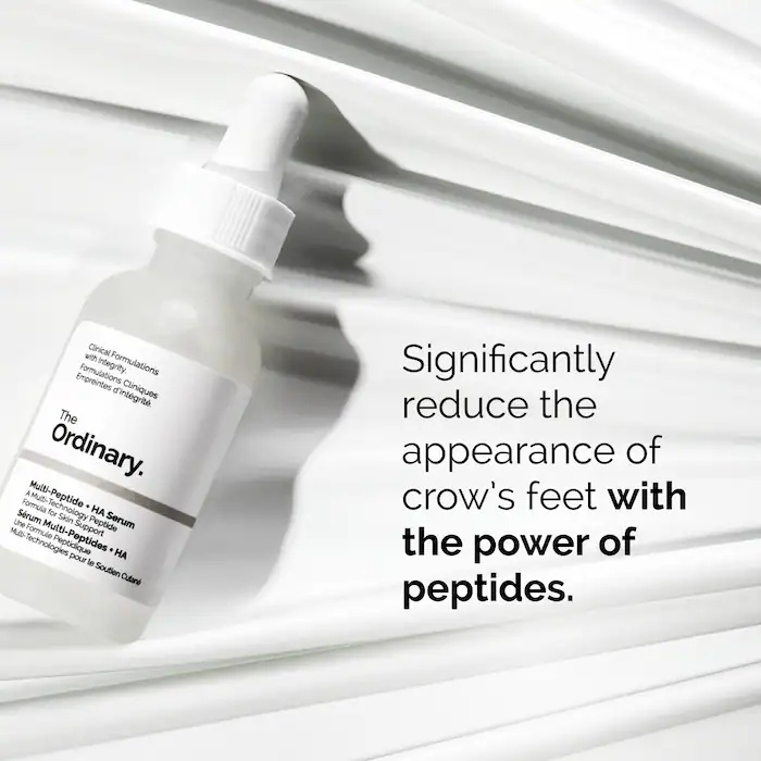 Sérum multi-peptidique + HA 30 - The Ordinary Serum Hyaluronic Acid avis et prix