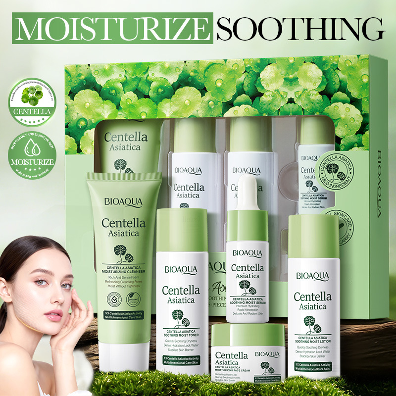 5 pièces/ensemble BIOAQUA Cent - Skincare Centella avis et prix